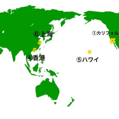 海外ディズニー地図