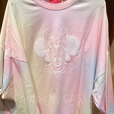 オーバーサイズ長袖ミニーTシャツ