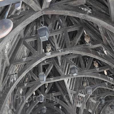 ハリーポッターエリアのふくろう小屋