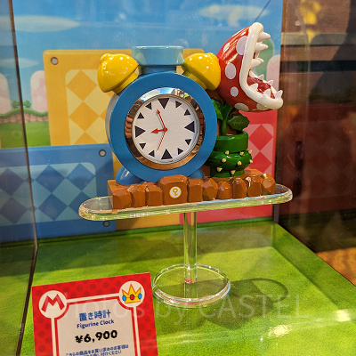 パックンフラワーの置き時計