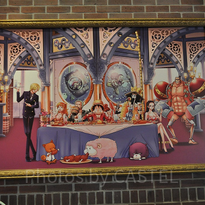 サンジの海賊レストラン店内にある絵