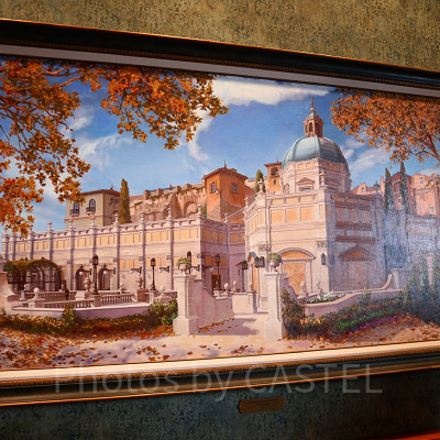 ミュージアム内の絵画