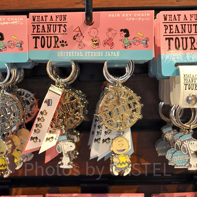 ペアキーチェーン／WHAT A FUN PEANUTS TOUR
