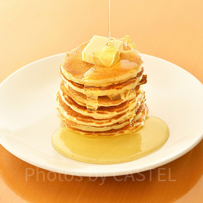 朝食のパンケーキ（イメージ）