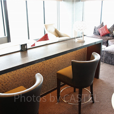 「パークビュースイート」のカウンター