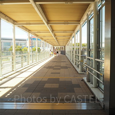 レゴランドまでの連絡通路