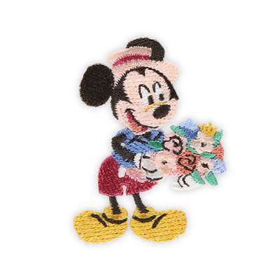 ワッペン(ディズニー春のお花グッズ)
