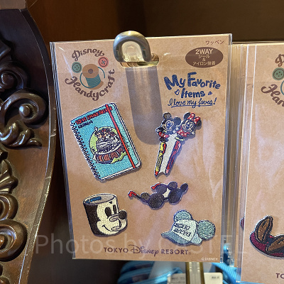 ワッペンセット(ディズニーお土産モチーフグッズ)