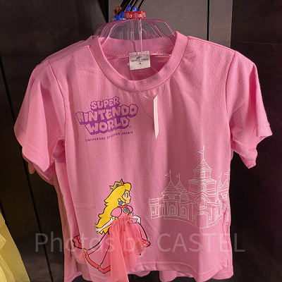 ピーチ3DドレスTシャツ