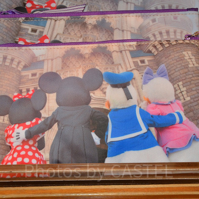 ペンケース（ミッキー・ミニー・ドナルド・デイジー）うしろ