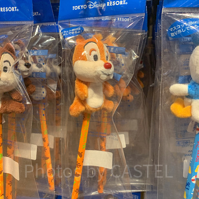 デールマスコット付き鉛筆