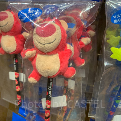 ロッツォのマスコット付き鉛筆