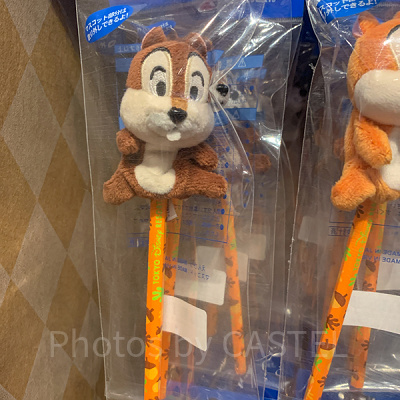 チップマスコット付き鉛筆