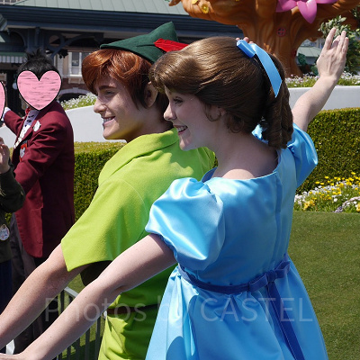 ピーターパンとウェンディのペアグリ