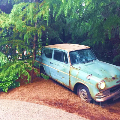 ハリーポッターエリアのフォトスポット