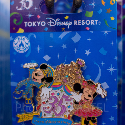 ピンバッジ（ミッキー＆ミニー）