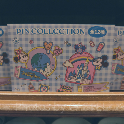 ピンバッジセット(パークモチーフグッズ)