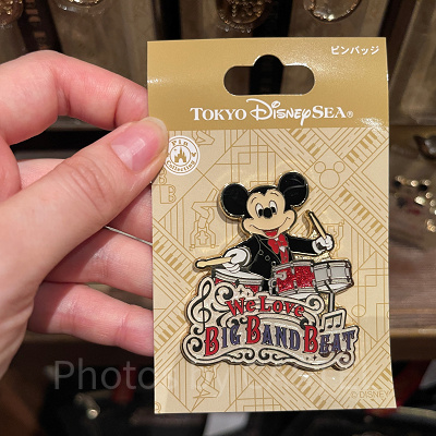 ピンバッジ(We Love ビッグバンドビートグッズ)