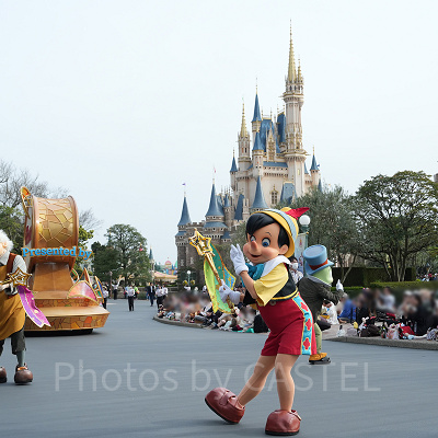 ピノキオ、ゼペット、ジミニー