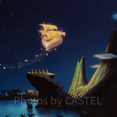 空を飛ぶ海賊船