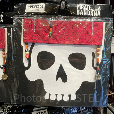 パイレーツ・オブ・カリビアングッズ：海賊バンダナ（子供用）