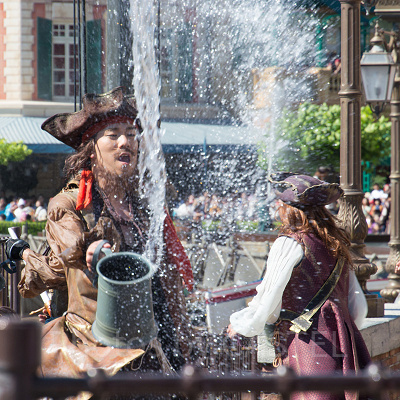 パイレーツ・サマーバトル“ゲット・ウェット”の様子