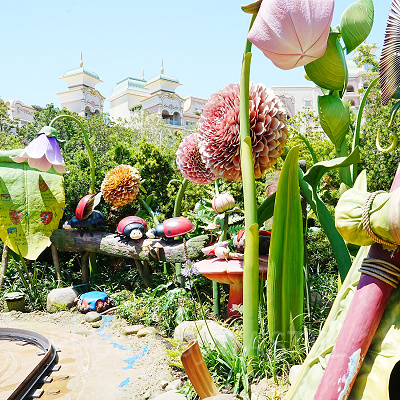 ピクシーホロウの春のエリア