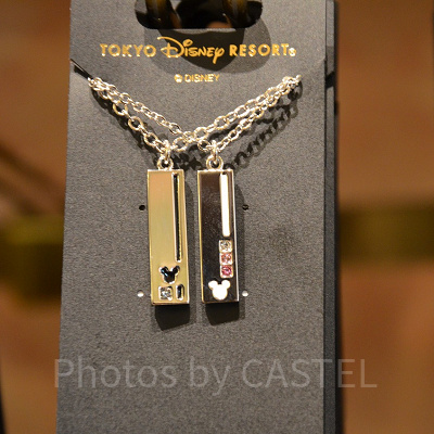 プレート型ペアネックレス