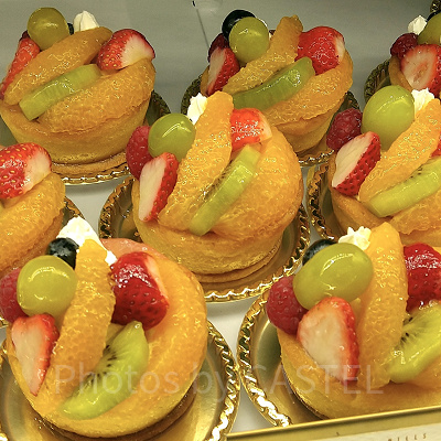 たっぷりフルーツのタルト