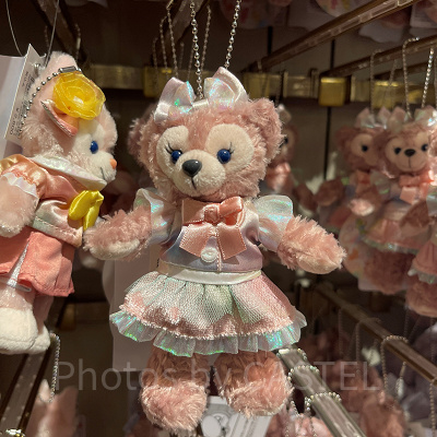 ぬいぐるみバッジ(ダッフィー20周年カラフルハピネスグッズ)