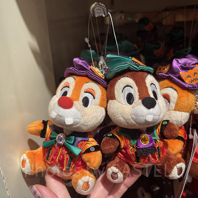 ぬいぐるみバッジセット（ディズニーハロウィングッズ2024）