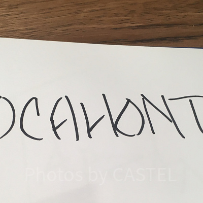 ポカホンタスのサイン