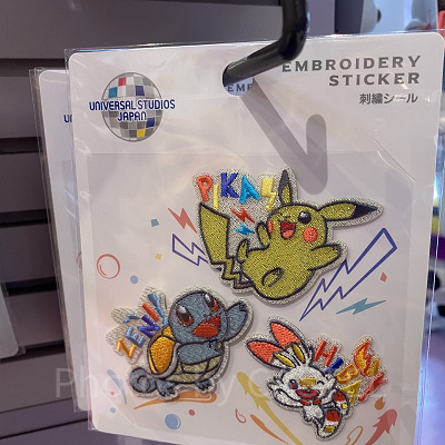 ポケモンのワッペンセット（3枚）