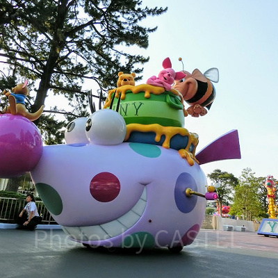 プーとピグレットのフロート