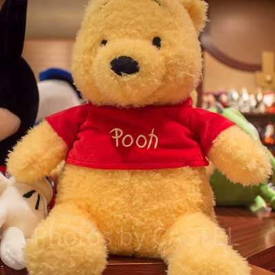 プーさんモコモコぬいぐるみ（Lサイズ）