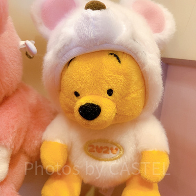 プーさんぬいぐるみバッジ