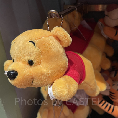 プーさんの肩のせぬいぐるみ