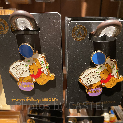 プーさんのハニーハントピンバッジ