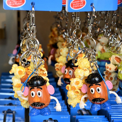 ポップコーンバケットキーチェーン