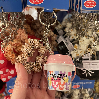 ポップコーン＆バケットキーチェーンセット