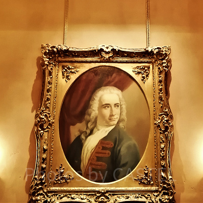 イタリアの画家「カナレット」の肖像画