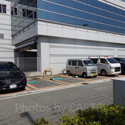 大阪安治川口前郵便局駐車場