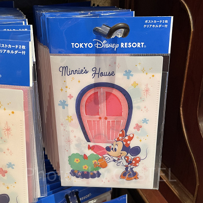 ポストカード＆クリアホルダー（ディズニー窓&ドアグッズ）