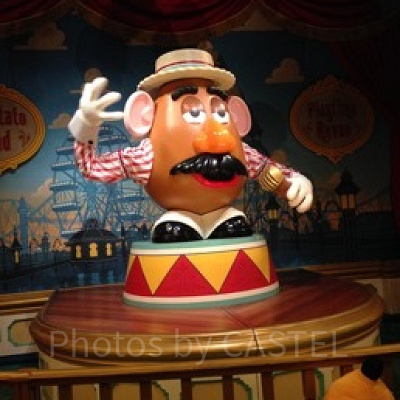 ポテトヘッド…半目になっちゃった…（笑）