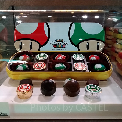 パワーアップキノコ×１UPキノコのチョコレート