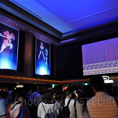 美少女戦士セーラームーン・ザ・ミラクル 4-D前室／USJ（2019年）