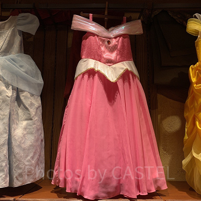 オーロラ姫のドレス