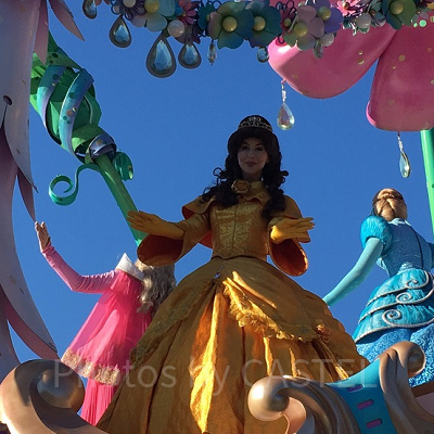 プリンセスのフロート