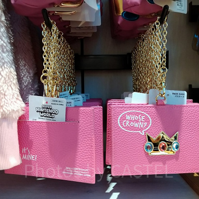 ピーチ姫のパスケース