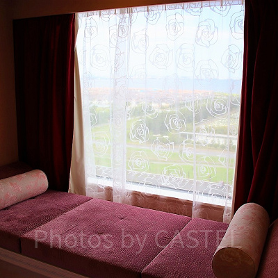 「プリンセス」のソファ・カーテン